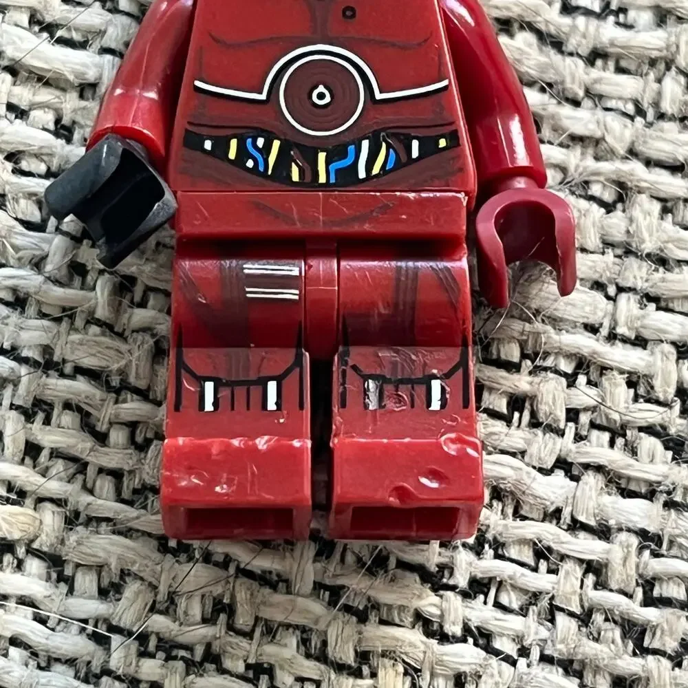 LEGO Star Wars TC-4 Droid Minifigure sw0546 Mismatched Gray Hands As-Is